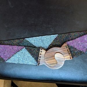 Anthropologie beaded belt